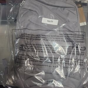 The North Face Light Gray Backpack